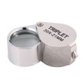 fasdaga 2X Portable 30X Power 21mm Jewelers Magnifier Gold Eye Loupe Jewelry Store Magnifying Glass with Exquisite Box. 