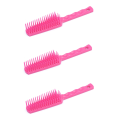 Horse Pet Detangler Comb Plastic Comb for Long Tail Mane Forky Comb Random Color. 