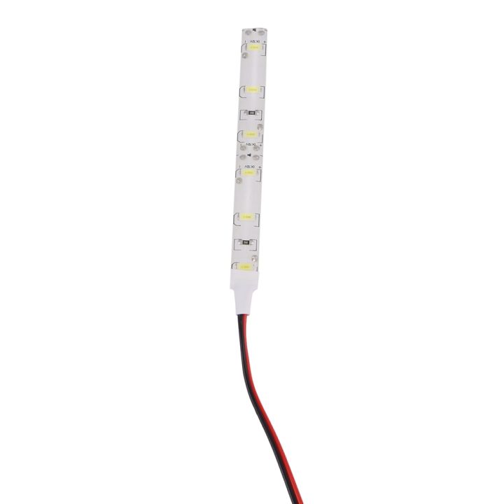 Spreeshop%204pcs%2010cm%2012V%20White%206%20LED%205630%20SMD%20Strip%20Lights%20for%20Car%20Boat%20Motor%20Van%20Waterproof%20-%20Image%204