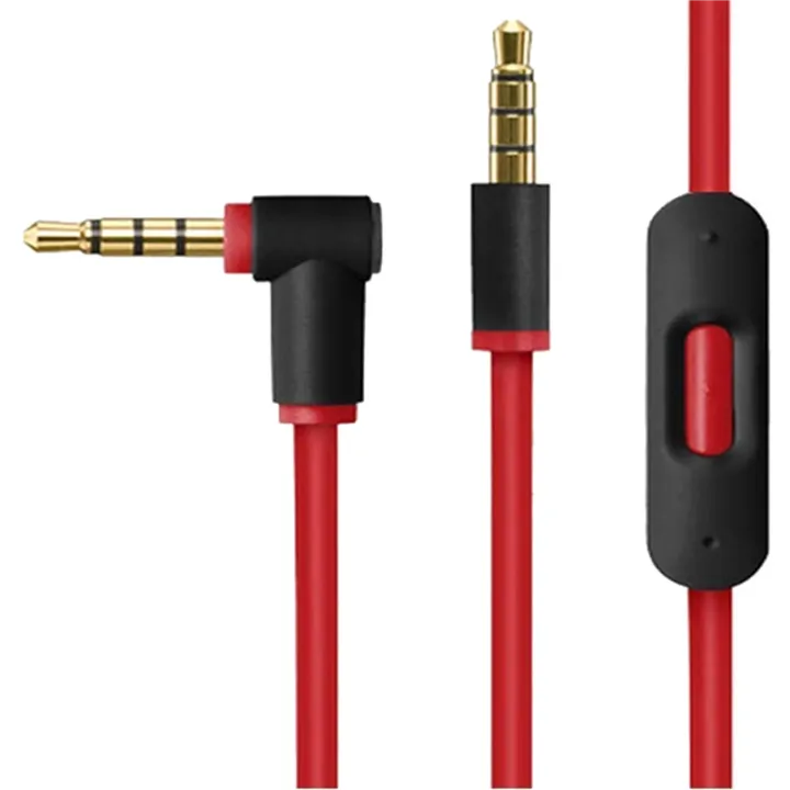 2X%20Replacement%20Remote%20Talk%20Audio%20Cable%20for%20Studio,%20Executive,%20Mixer,%20,%20Wireless(Black+Red)%20-%20Image%202