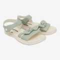 Green Green Cute  Floral Design Sandal For Girls. 