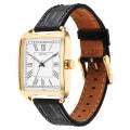 Titan Retro Revive Quartz Analog White Dial Leather Strap for Men -1676YL01. 