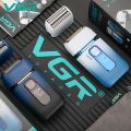 VGR V-362 SUPER TRIM Foil Shaver For Men | Titanium Dual Foils | 2 Speeds (7000/7500 RPM) | IPX-6 Waterproof | Rechargeable Beard Shaver Razor | LED Display | Travel Lock. 