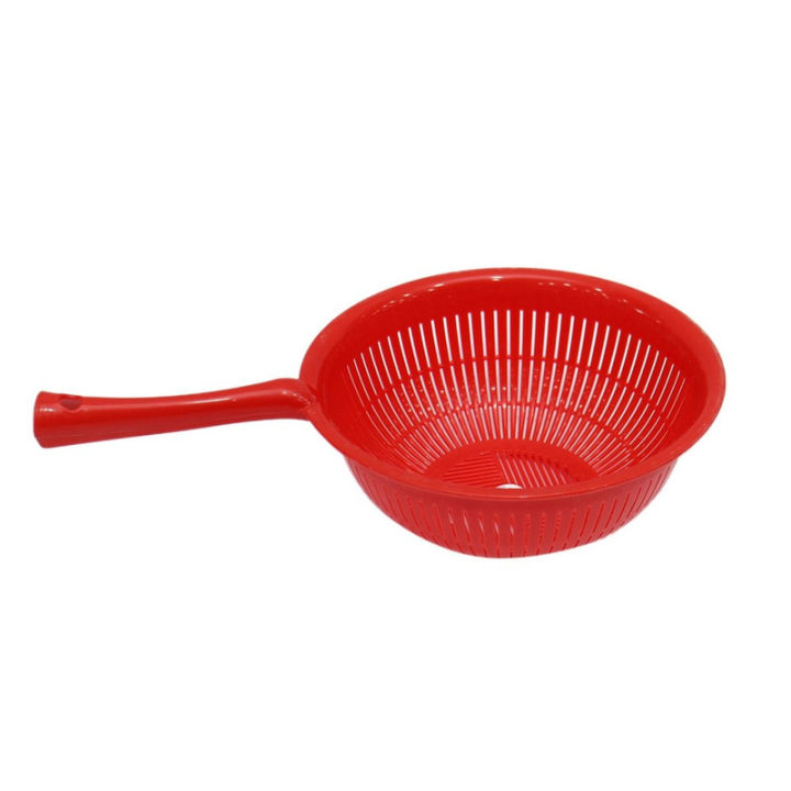 SPL Plastic Handle Collander Red