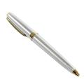 Sheaffer Prelude 342 Brushed Chrome Plate Trim Ball Pen. 