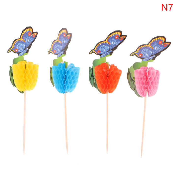50Pcs%20Various%20Ornament%20Paper%20Umbrella%20Cocktail%20Parasols%20Drink%20Fruit%20Cake%20Topper%20Encounter%20-%20Image%205