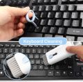 7 in 1 Cleaner Kit, Multi-Function Earbud Cleaning Pen, Soft Brush Corner Gap Duster Keycap Puller Laptop Screen Cleaner. 