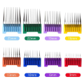 Electric Clipper Limit Comb Set Stainless Steel 8-Color Hair Guide for 1854 Pet Shaver Animal. 