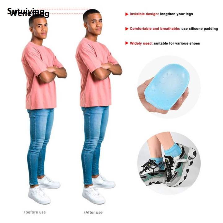 Wenefang%20Sutuiying%201Pair%20Height%20Max%20Socks,%20Height%20Max%20Insoles%203.5cm,%20Invisible%20Shoe%20Fifty%20Original%20percent%20discount%20Lift%20Heel%20Pads,%20Half%20Height%20Increase%20Insoles%20for%20Women%20Men%20-%20Image%206