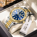 POEDAGAR brand fashionable business waterproof quartz men's watch. 