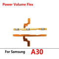 Volume Power Switch On Off Button Key Flex Cable Repalcement For Samsung A10 A20 A30 A40 A50 A60. 