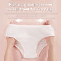 100% Cotton Breathable Plus Size Womens Disposable Underwear / Maternity Panties. 