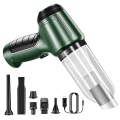 120W Cordless Air Blower Handheld Portable Air Duster Mini 9000Pa Wireless Car Vacuum Cleaner Cyclonic Suction Home B. 