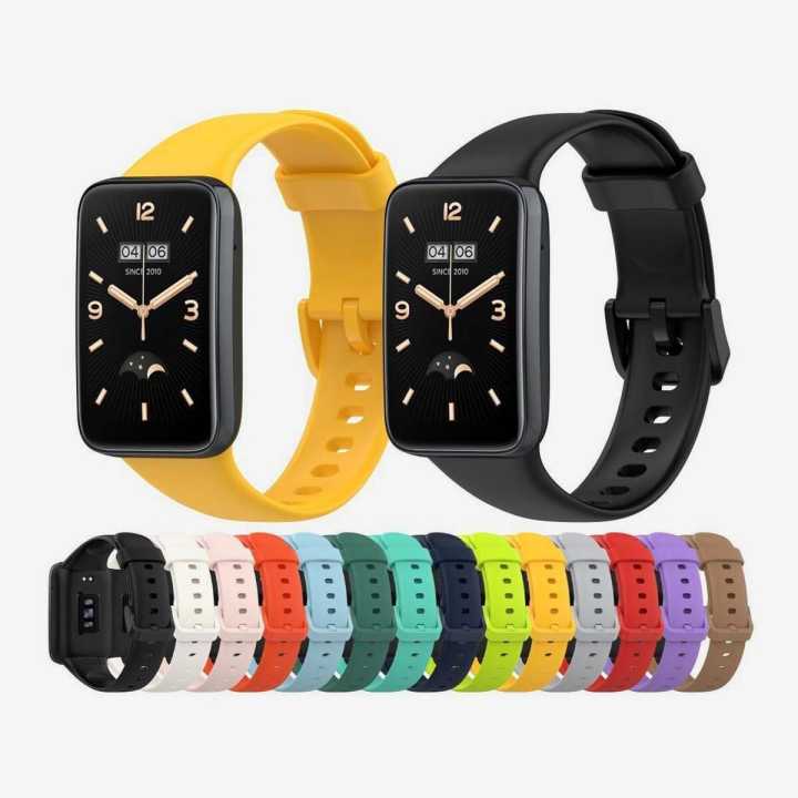 Wanme Silikonarmband Für Xiaomi Mi Band 7 – Verstellbar, 3 Farben, Atmungsaktiv & Wasserdicht