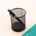 Deli Round Mesh Pen Stand Holder E9172. 