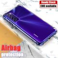 lthmy for Huawei Nova 7 JEF-NX9 Soft Gel Jelly Case Transparent Full Protective Anti-Scratch Resistant Back Cover Skin. 