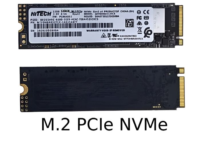 HITECH SSD PCIe NVMe Solid State Drive 128GB 256GB 512GB 1TB