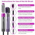 5 in 1 Electric Hair Brush Negative Ion Hair Dryer Comb Hair Styler Hair Brush Hair. 