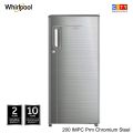 Whirlpool 185 Litres Direct Cool Single Door Refrigerator (200 IMPC Prm Chromium Steel). 
