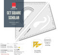 Isomars Set Square Drafting set 10x12" Set of 2. 