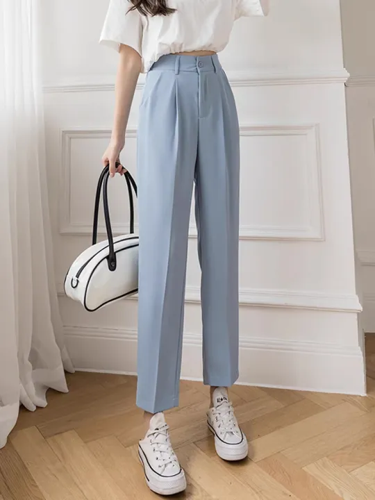 Women's%20loose%20Formal%20Plain%20Cotton%20Pants%20-%20White%20Colored%20%7C%20Multi%20Size%20%7C%20Fashion%20%7C%20Formal%20Pants%20For%20Women%20-%20Image%202