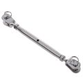 NXFDSIOZ 10X 304 Stainless Steel Rigging Screw Closed Body Jaw Jaw Turnbuckle 7/32 inch Thread. 