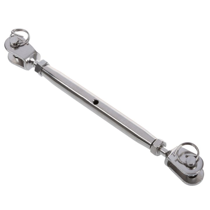 NXFDSIOZ%2010X%20304%20Stainless%20Steel%20Rigging%20Screw%20Closed%20Body%20Jaw%20Jaw%20Turnbuckle%207/32%20inch%20Thread%20-%20Image%203