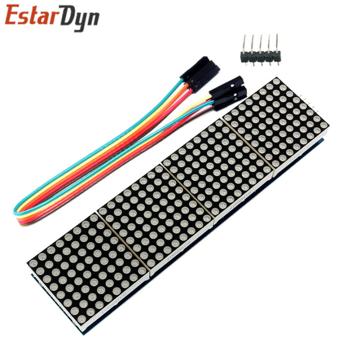 MAX7219%20Dot%20Matrix%20Module%20For%20Arduino%20Microcontroller%204%20In%20One%20Display%20with%205P%20Line%20Red%20Green%20Blue%20-%20Image%204