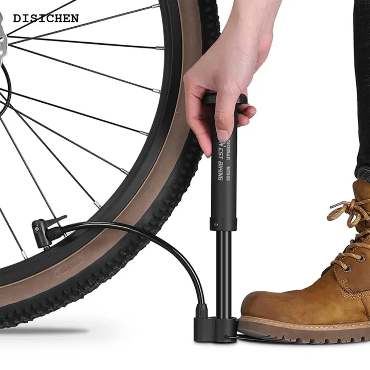 DISICHEN%20Sales%20promotion%20WEST%20BIKING%20Bike%20Pump%20Inflator%2080PSI%20Mini%20Bicycle%20Floor%20Pump%20Schrader%20Valve%20Bicycle%20Pump%20Air%20Pump%20Balloon%20Tire%20Inflator%20-%20Image%203