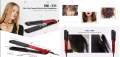 Kemei Red/Black Flat Iron Hair Straightener - Km-531. 