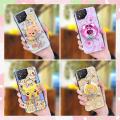 cute Rotatable stand Phone Case For Asus ROG Phone8/8Pro Soft Case Durable Anti-knock Fashion Design Cartoon quicksand. 