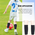 2Pairs Soccer Shin Guard Socks for Kicking Ball Running Cycling S. 