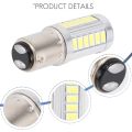Super Bright Led 1157 Led Light Bulb P21/5W BAY15D Led Bulbs With 33SMD 5730 Chipsets For Brake, Turn, Parking, Reverse And Back Up Lights, White (Set Of 2). 
