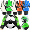 1 Pair Children Soccer Goalkeeper Gloves Anti-Collision Goalkeeper Hand Gloves DUJU. 