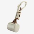 Portable Dog Pooper Scooper for Large Small Dogs, Dog Poop Scooper with Bag Attachment, Easy to Use for Grass, Dirt, Gravel, Indoor Outdoor Pet Poo Catcher on Walks (Brown). 