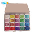 20 Colors Sparkling Watercolor Paint Set with High Transparency And Fine Pigment Distribution Watercolor Painting Kit. 