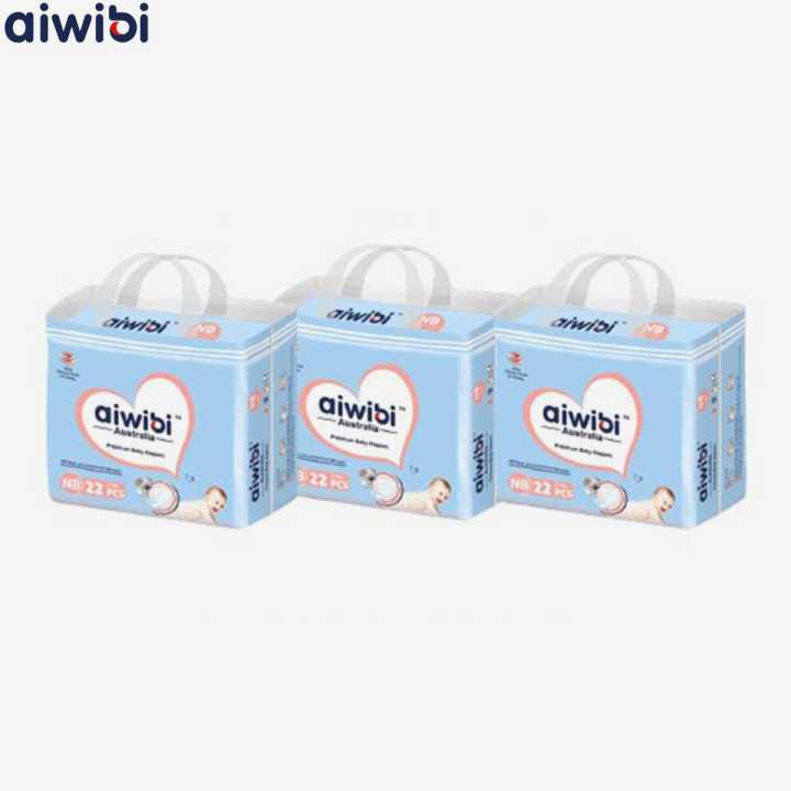 Aiwibi Diapers NB22 pack of 3