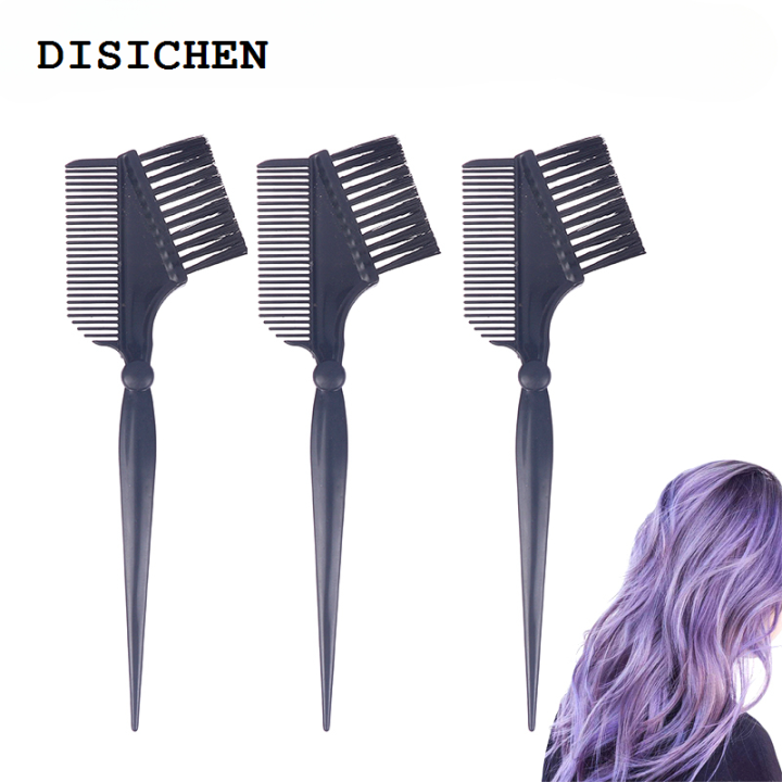 DISICHEN 2025 New 1Pcs Hair Dying Brushes Soft Dye Brush Home DIY Hair Coloring Comb for Hairdressing Home Salon Hair Brushes Barber Accessories