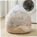 Adjustable Drawstring Mesh Laundry Bags Set - Large Capacity , Breathable , Thick Material for Washing Machine , Travel , Dorm , Apartment , Family (12 inches). 