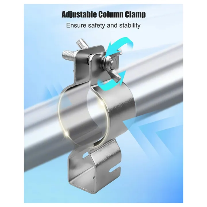2Pcs%20Adjustable%20Upright%20Clamp%20for%201.5in%20Diameter%20or%202in%20Diameter%20Brackets,%20Pipe%20and%20Drape%20Clamps%20for%20Hanging%20Accessories%20-%20Image%205