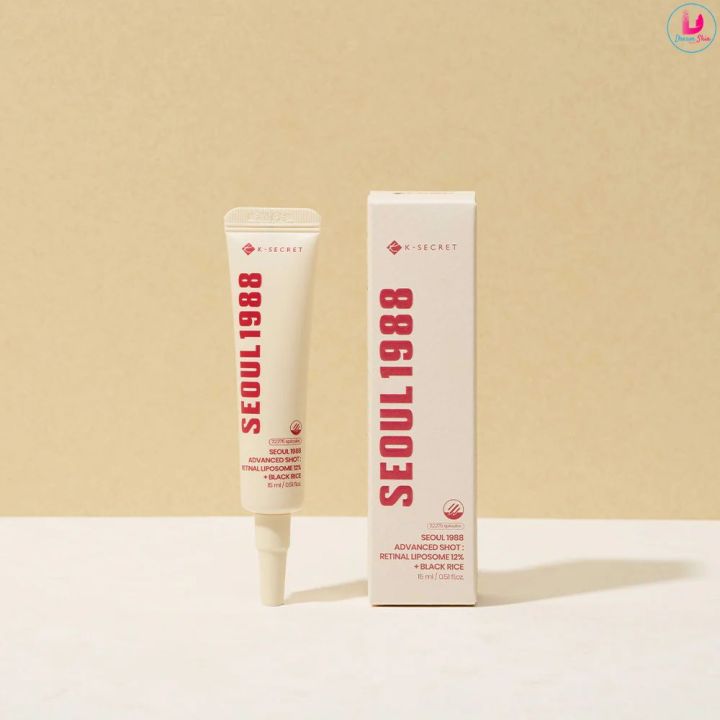 KSECRET SEOUL 1988 Advanced Shot Retinal Liposome 12% + Black Rice [15ml] By Dream Skin Nepal