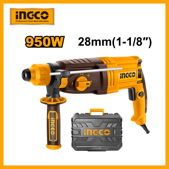 SDS Plus 950W Stanew Hamerboor - 4 Functies, 0-1150 RPM, Beton Boorhamer
