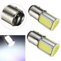 OYPFXMI 4 x 1157 BAY15D COB LED Car Parking Light Brake Light Flashing Tail Light DC 12V White. 