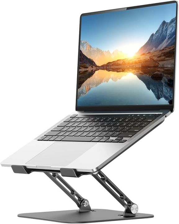Aluminum%20Alloy%20Metal%20Adjustable%20Laptop%20Stand%20for%2010%20to%2017%20Inches%20Macbook/Laptops/Tab%20-%20Image%204