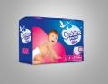 5 packets Cuddlers Diaper Large 4 Pcs/pack (9-14 kg). 