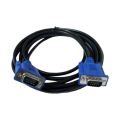 Combo Of Vga And Power Cable For Computer Cpu Monitor Cable. 