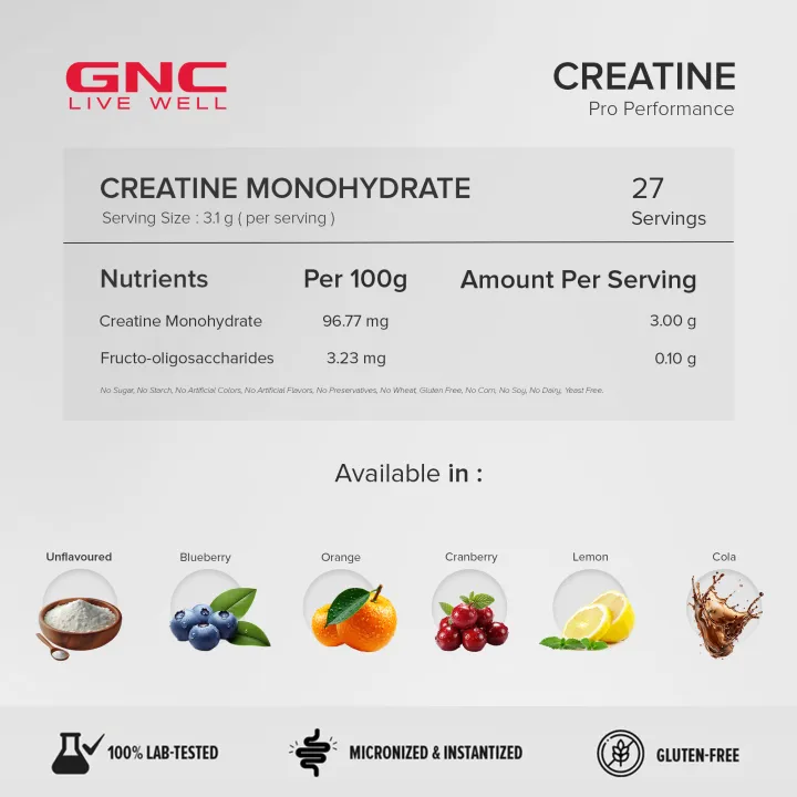 GNC%20Creatine%20Monohydrate%203000mg-%20100g%20(32%20Servings)%20With%20Micronized%20For%20Faster%20Absorption,%20Boost%20Energy,%20Muscle%20Volume%20&%20Performance%20-%20Image%2010