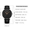 Enacolor 4Pcs/Set New Male Leather Bracelet Bangles Bracelet Watches Set Fashion Casual Accessories Men Birthday Gift. 