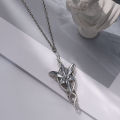 [ New ] The Lord of the Rings Magic Ring Fairy Princess Ornament Twilight Star Necklace Dawn Star Men's and Women's Necklaces. 