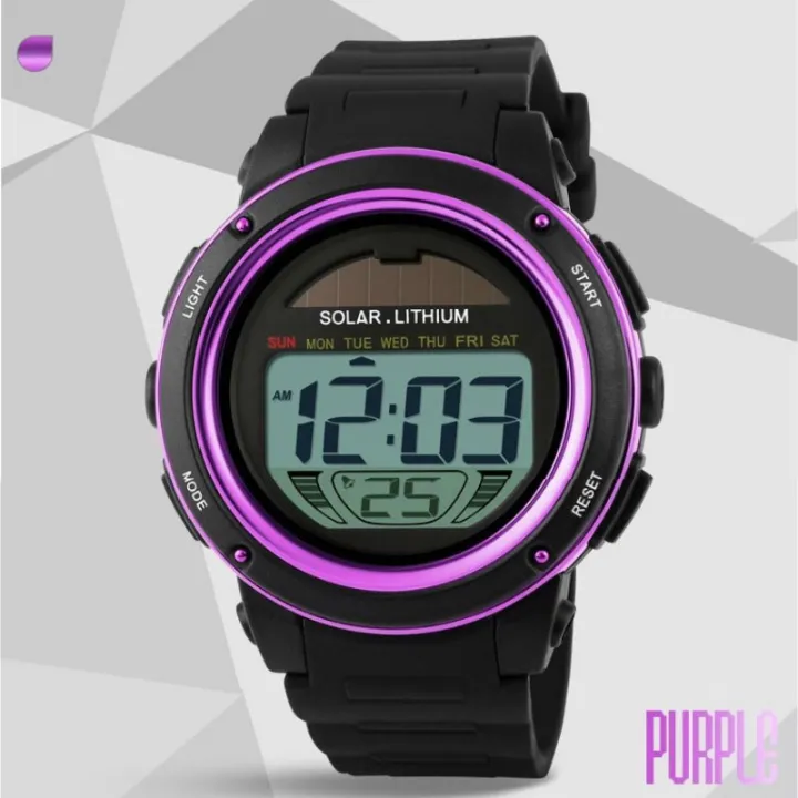 SKMEI%201096%20Small%20Dial%20Solar%20Powered%20Digital%20Chronograph%20Sporty%20Watch%20-%20Purple%20-%20Image%204